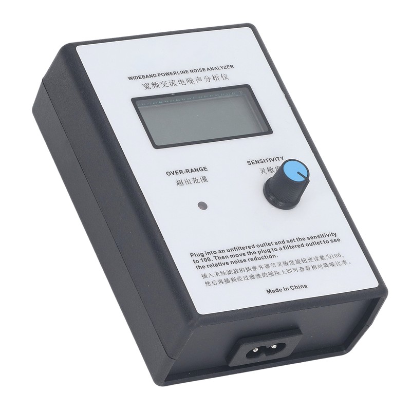 Noise Analyzer LCD Display Broadband 300KHz‑700KHz EMI AC Power Noise