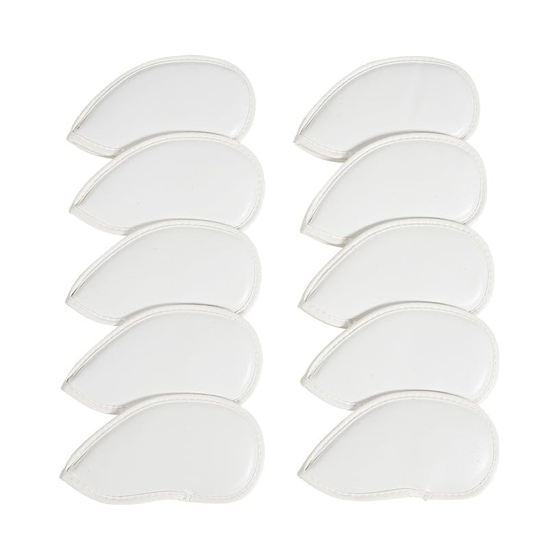 Leather Golf Club Iron Head Covers | 10 Piece Set