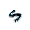 1Pc 3D Metal S Logo Badge Rear Trunk SUV Sport