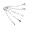 DOITOOL 5Pcs Necklace Chain Extenders Kit Jewelry Extension Chains for