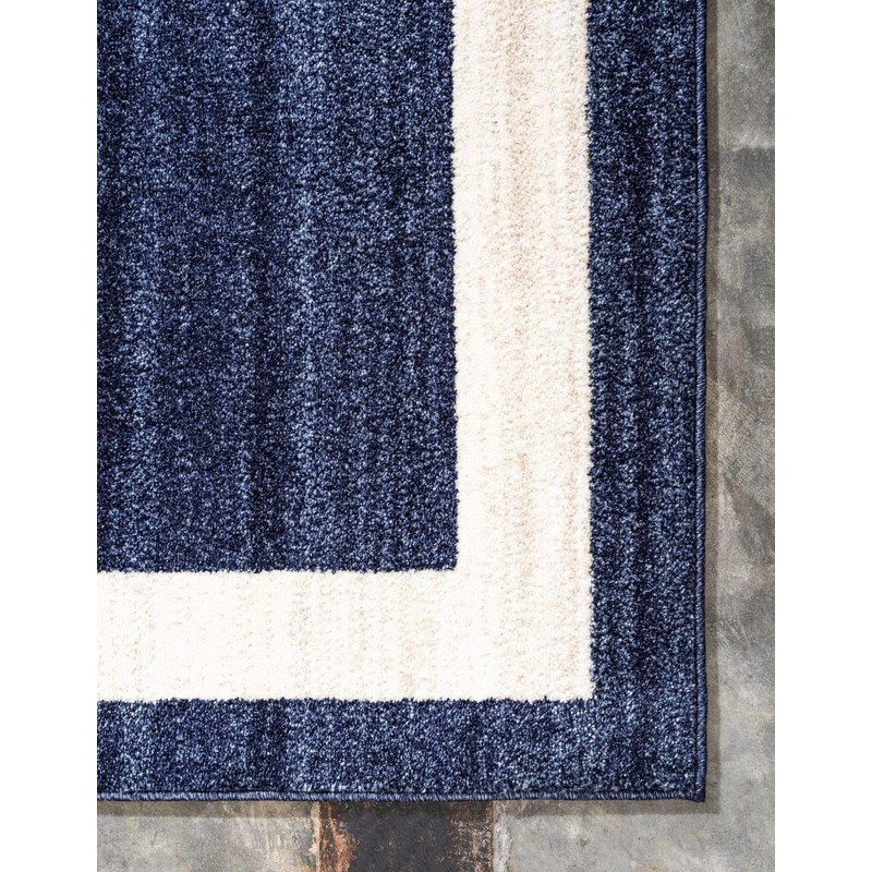 Unique Loom Del Mar Collection Area Rug-Transitional Inspired with Modern