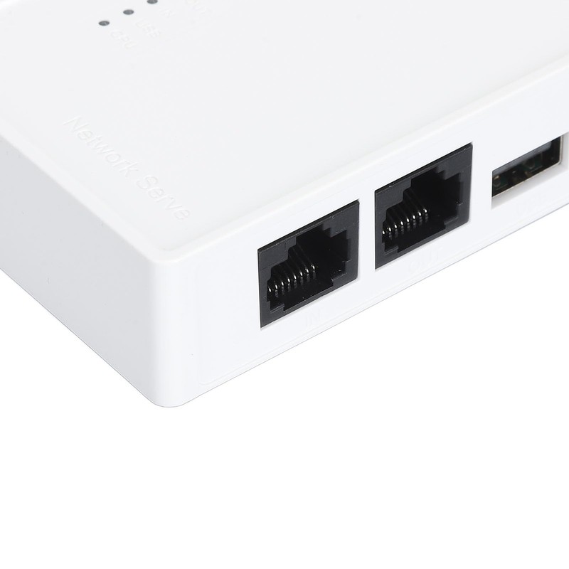 USB Wireless Print Server, Bridge (10/100Mbps) Output & LAN (10/100Mbps)
