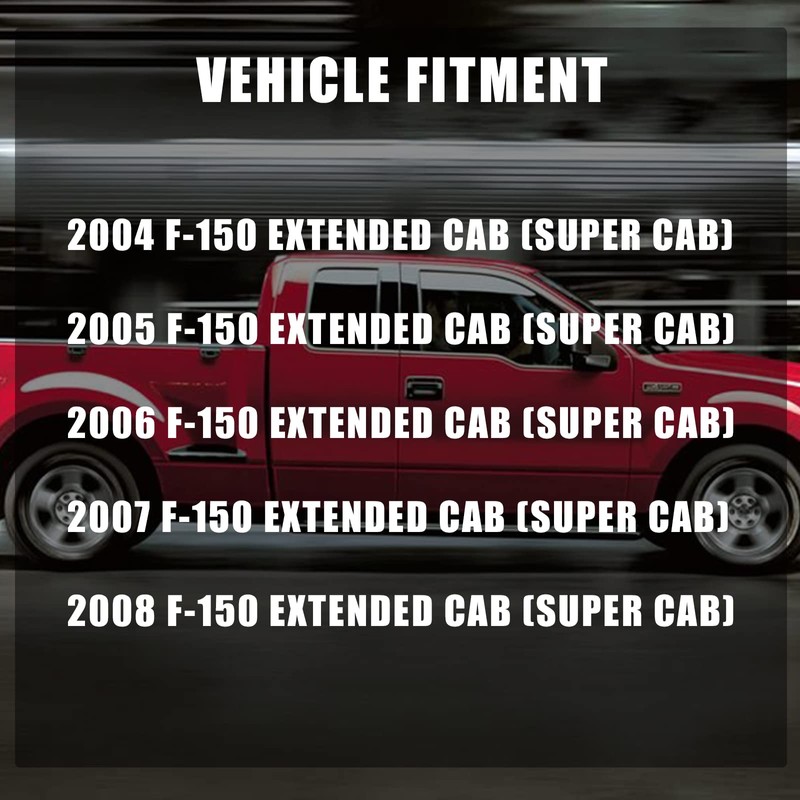 Unikpas Door Upper Latch Cable compatible for Ford F150 Extended