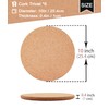 KITLAB Cork Trivet, 6 Pcs High Density Thick Cork Trivets