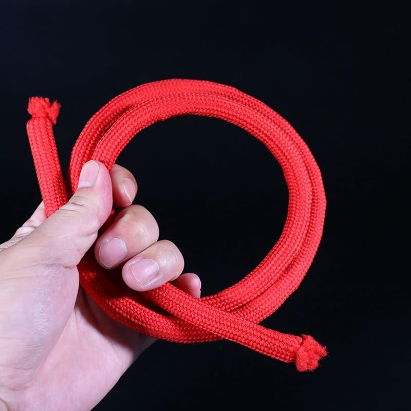 Deluxe Stiff Rope (Red) Magic Tricks Soft Rope To Stiff