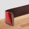 POPAKAN Flexible Baseboard Molding Trim 4" x 20 ft, Self-Adhesive