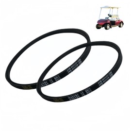 WASYDY Golf Cart Starter Generator Belt for Yamaha G2, G8, G9, G11, G14, G16,G16A, G20, G22,G23,G27,G28, OEM# JN6-H1173-00 (2 Pack)