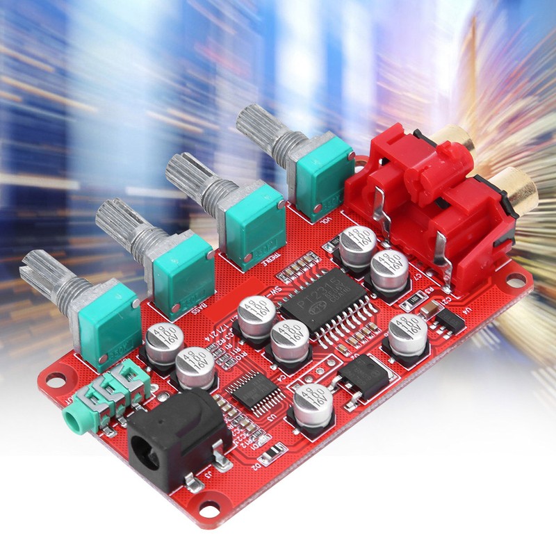 PT2315E Audio Processor Board Tone Adjustment Module Potentiometer Fixed High