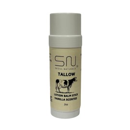 Seoul Naturals Tallow Lotion Balm Stick, Vanilla Scented (2oz)