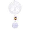 H&D Crystal Rainbow Suncatcher, Hanging Metal Pendant