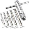 Drill Tap, Threading Tap, T-Type, Ratchet Lever, Wrench, Connection, Tap