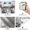 MIXIAO Emergency Foil Blanket, Survival Thermal Mylar Blankets Individually Packaged