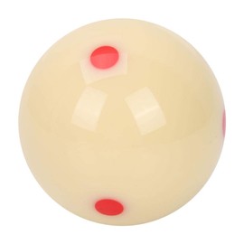 Tbest Porta Pelotas Billar,Bola de Entrenamiento de Billar,Bola de Entrenamiento de Billar de Resina de 5,72 cm Bolas de Billar de práctica de Punto Rojo para Adultos Niños