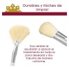 Brochas Faciales Abanico Y Oval. 2 Pzas.