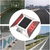 6 LED Solar Power Ground Marker Lights Waterproof Outdoor Driveway