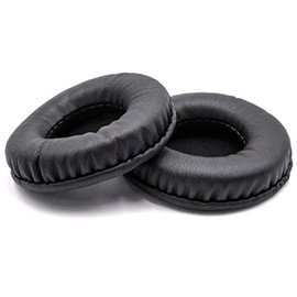 vhbw Ear Pads Replacement Pads Compatible with Sony MDR-NC6, MDR-NC8, MDR-S101, MDR-S303, MDRS101, MDRS303 Headphone Headset, Black 7.5cm