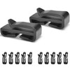 CooBigo 20 Pack Plastic Webbing Ending Clip, 1" Tactical Backpack