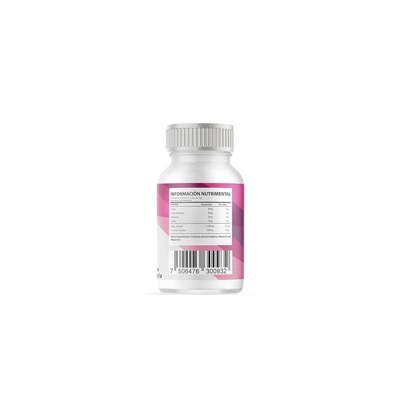 Natural Energy Inositol Forte 120 Cápsulas Myo 1100 Chiro 100