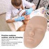 Modelo facial para práctica de microblading (cejas, delineador de ojos,