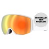 ATOMIC REVENT L STEREO Ski Goggles - White - Ski