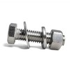 SUNXULIMI 1/4-20 x 1-1/4" Bolts and Nuts Hex Head Bolts