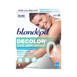 Blondépil Ammonia-Free Bleaching Gel for Face / Body - All Skin Types