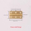 XUYIYUE Piano Music Table Hinge Brass Hinge Straight Edge Upright