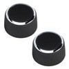 2 Pieces Car Radio Knobs Replacement Volume Control Car Radio