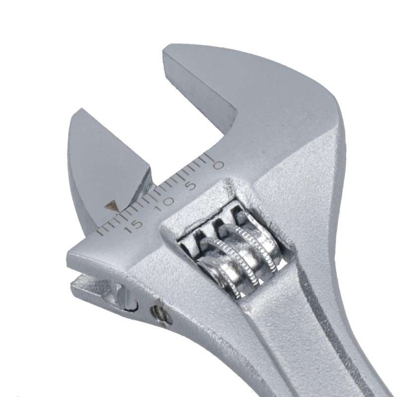 6" Adjustable Spanner/Wrench Monkey Pipe Plumbers Opening Range 0-20mm TE301