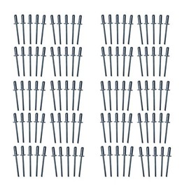 Metric Aluminium Blind Pop Pot Rivets Set Fastener Fastening 4mm x 10mm 100pc