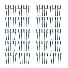 Metric Aluminium Blind Pop Pot Rivets Set Fastener Fastening 4mm x 10mm 100pc