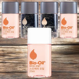 Bio-Oil Almond Oil Oil Pack Massage Oil Skin Care Oil 5 Pieces 25ml / 바이오오일 아몬드오일 오일팩 마사지오일 스킨케어 오일 5개 25ml