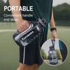 2l Water Bottle with Straw Cap Large 2 litre Jug