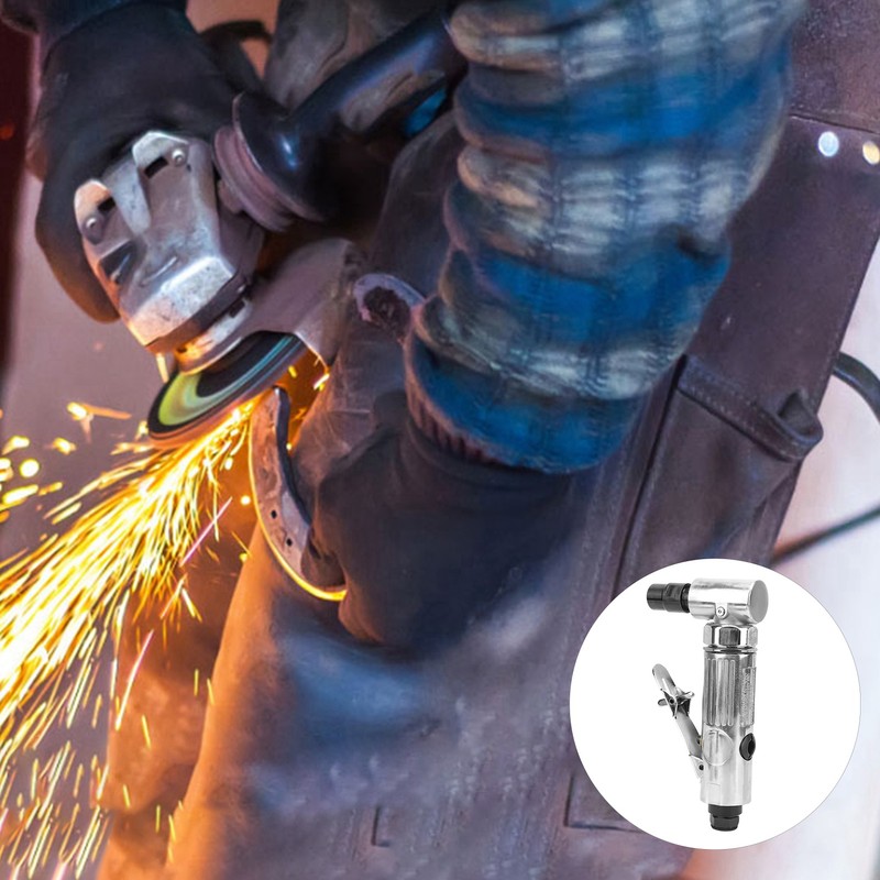 Industrial Grade 90 Degrees Bending Pneumatic Die Grinder with 2inch