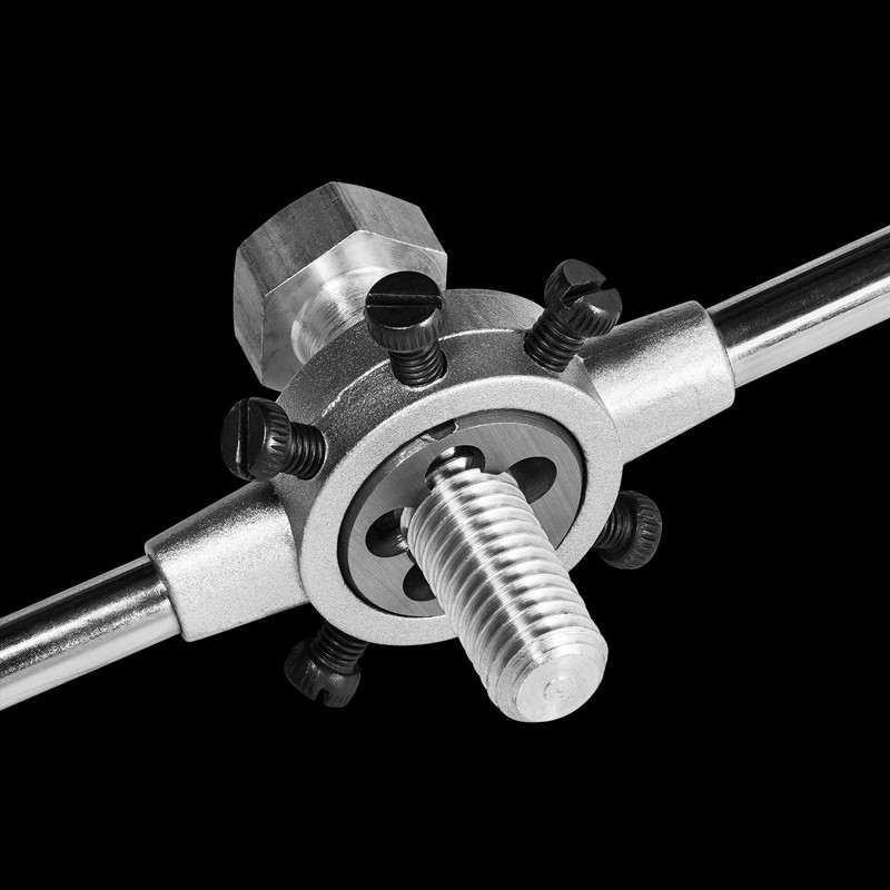 sourcing map Round Threading Dies, Metric M10 x 1.25 Thread