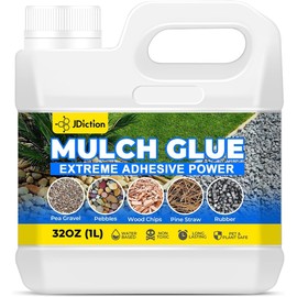 JDiction Rubber Mulch Glue 29.4oz for Landscaping, Non-Toxic