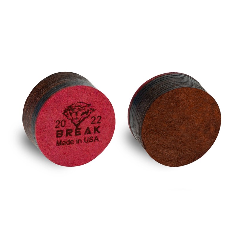 TIGER Laminated Pool Billiard Break CUE TIP - Super Hard