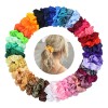 Ligas Para Cabello Scrunchies Y Satén 40 Colores