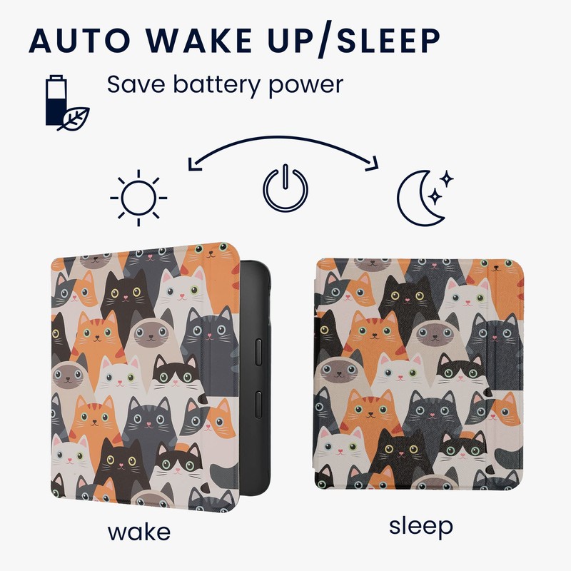 kwmobile Case Compatible with Kobo Libra 2 Case - eReader