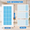 Qualirey 30 Pack UV Flying Insect Trap Refill Compatible with