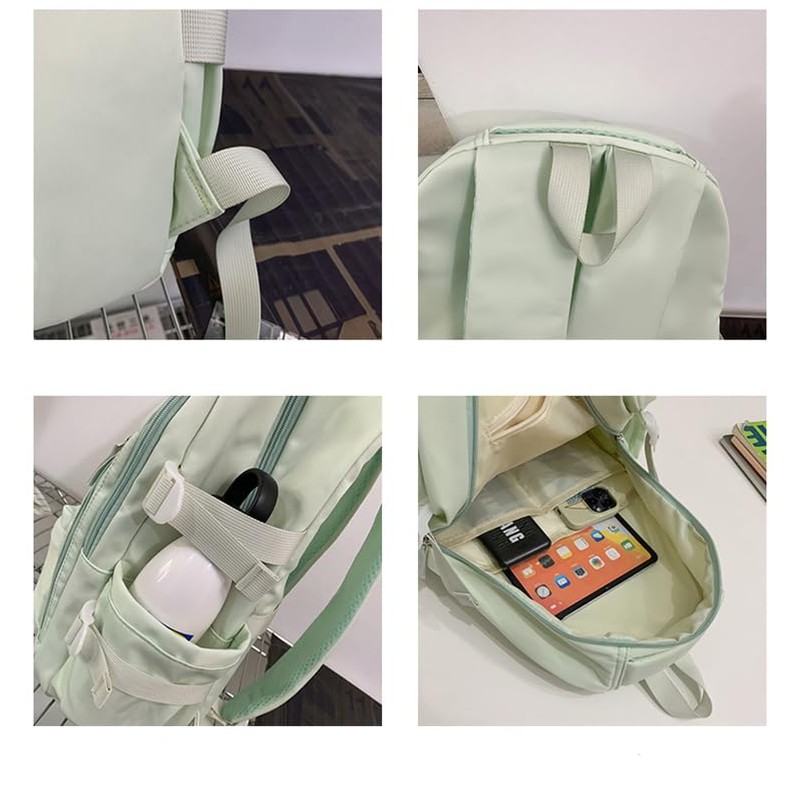 ZESU Korean Backpack, Women's, Commuting to School, Large Capacity, High