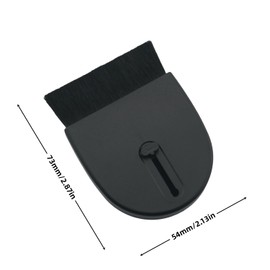 DGHAOP Semi Circular Retractable Cleaning Brush Computer Peripheral/Mobile Phone Screen/Keyboard/Instrument Dust Removal Tool Telescopic Handle Design