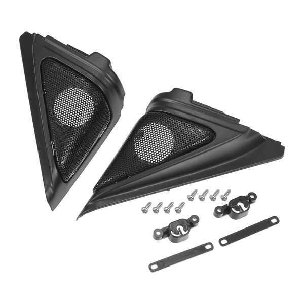 ACROPIX Auto Door Tweeter Speaker Panel Cover Trim for Honda