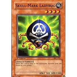 Yu-Gi-Oh! - Skull-Mark Ladybug (IOC-079) - Invasion of Chaos - 1st Edition - Common