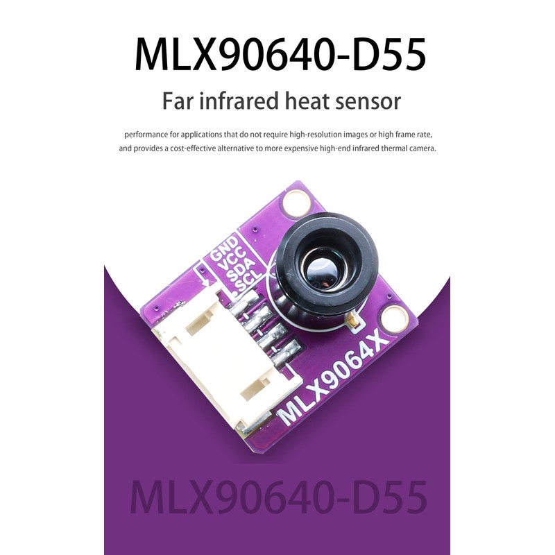 SEENGREAT MLX90640 IR Array Thermal Imaging Camera Module for Raspberry