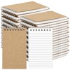 MIVIDE 60 Pack Pocket Notebooks, 3x5 Small Top Spiral Notepad