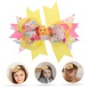 SAFIGLE Chick Hair Clips for Girls Easter Bow Hair Accessories