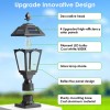 Benany Solar Post Lights Outdoor Waterproof, Aluminum Solar Lamp Post