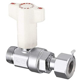 Onda Seisakusho CB20-20M-S [CB20 Type Ball Valve with Check Valve with G Screw x Nut]