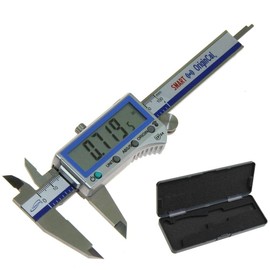 iGaging Digital Electronic Caliper Absolute Origin Smart Bluetooth Connectivity - IP54 Protection/Extreme Accuracy (100-700-B04)